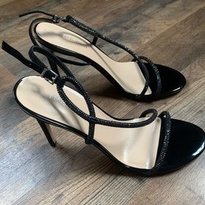 Nine West women’s black formal high heels, size 9.5, like new